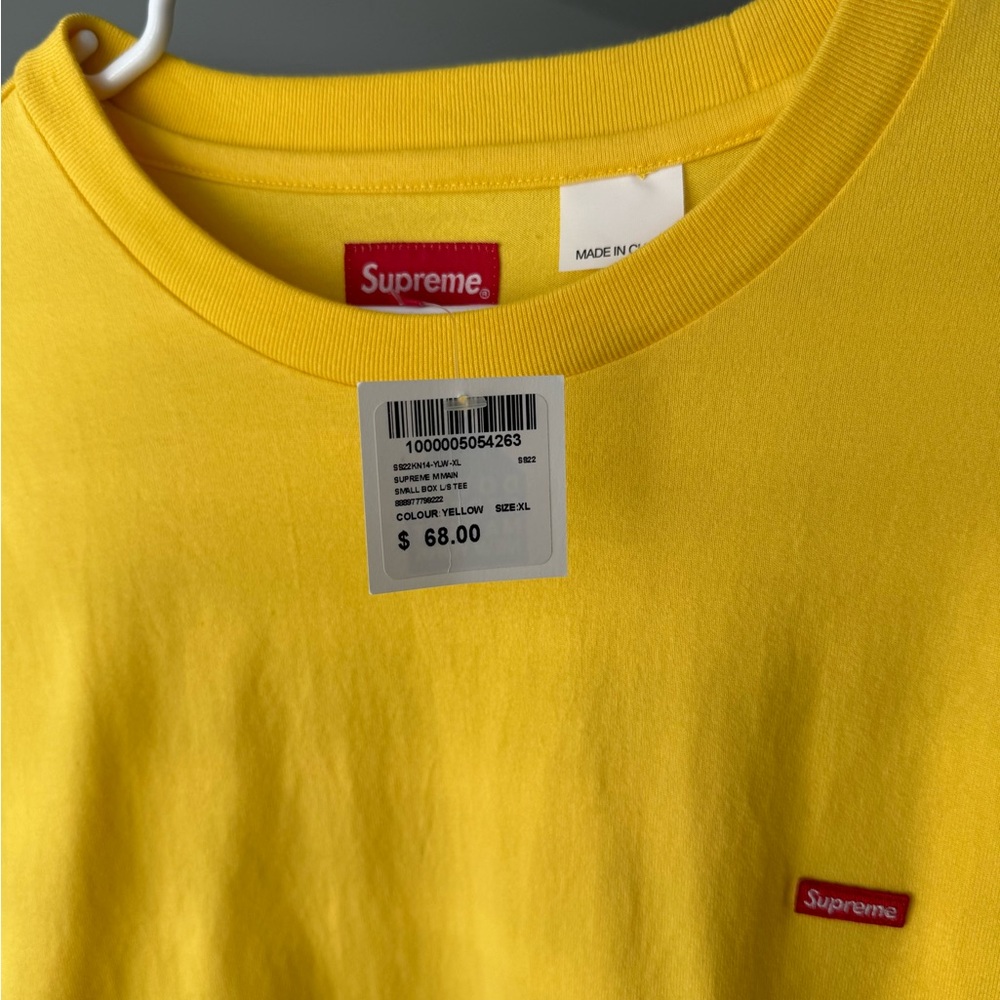 Supreme Bright Yellow Tee
